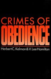 Crimes of obedience