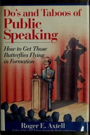 Do's and taboos of public speaking