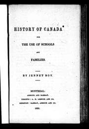 History of Canada