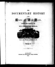 The Documentary history of the state of New-York