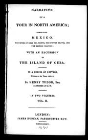 Narrative of a tour in North America