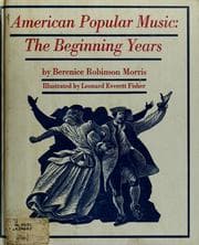 American popular music: the beginning years