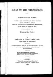 Songs of the wilderness