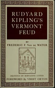 Rudyard Kipling's Vermont feud