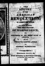 The history of the American revolution