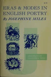 Eras & modes in English poetry