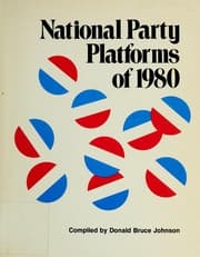 National party platforms of 1980