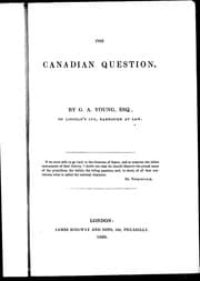 The Canadian question