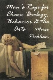 Man's Rage for Chaos