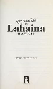 Love finds you in Lahaina, Hawaii