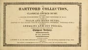 The Hartford collection of classical church music