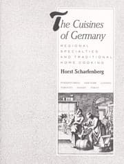 The cuisines of Germany