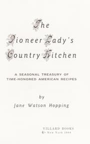 The pioneer lady's country kitchen