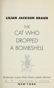 The cat who dropped a bombshell
