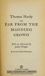 Far from the madding crowd