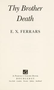 Thy brother death