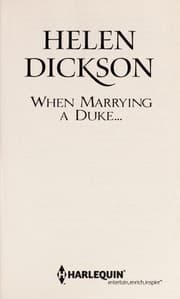 When Marrying a Duke....