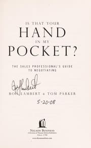 Is that your hand in my pocket?