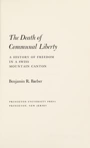The death of communal liberty