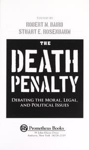 The death penalty