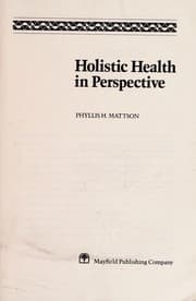 Holistic health in perspective