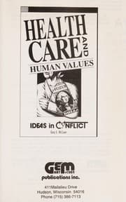 Health care and human values
