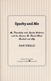 Sparky and me