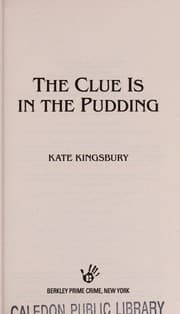 The clue is in the pudding