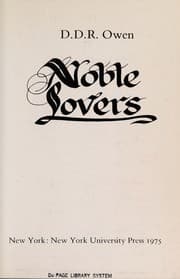 Noble lovers
