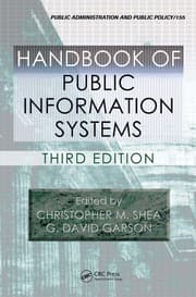 Handbook of public information systems