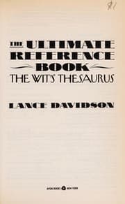 The ultimate reference book