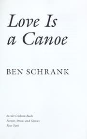 Love is a canoe