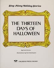The thirteen days of Halloween