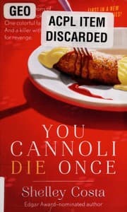 You cannoli die once