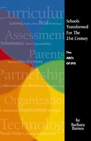 Schools transformed for the 21st century : the abc's of EFG