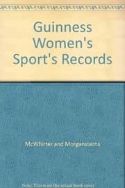 Guinness book of women's sports records