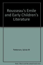 Rousseau's Emile and early children's literature