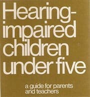 Hearing-impaired children under five