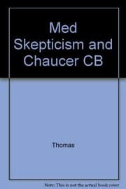 Medieval skepticism and Chaucer