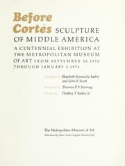 Before Cortés, sculpture of Middle America