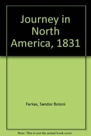 Journey in North America, 1831