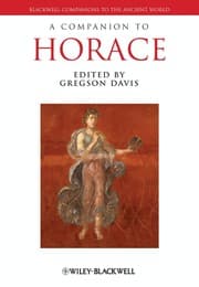 A companion to Horace