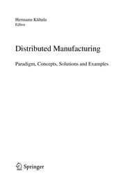 Distributed manufacturing