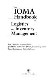 The IOMA handbook of logistics and inventory management