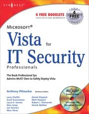 Microsoft Vista for IT security professionals