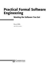 Practical formal software engineering