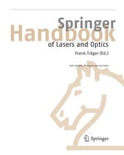 Springer handbook of lasers and optics