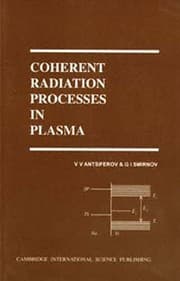 Coherent radiation processes in plasma