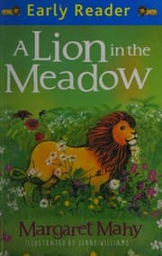 A lion in the meadow