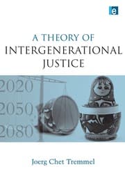 A theory of intergenerational justice
